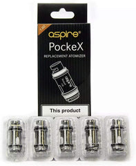 Aspire PockeX 1.2Ω & 0.6Ω Replacement Coils