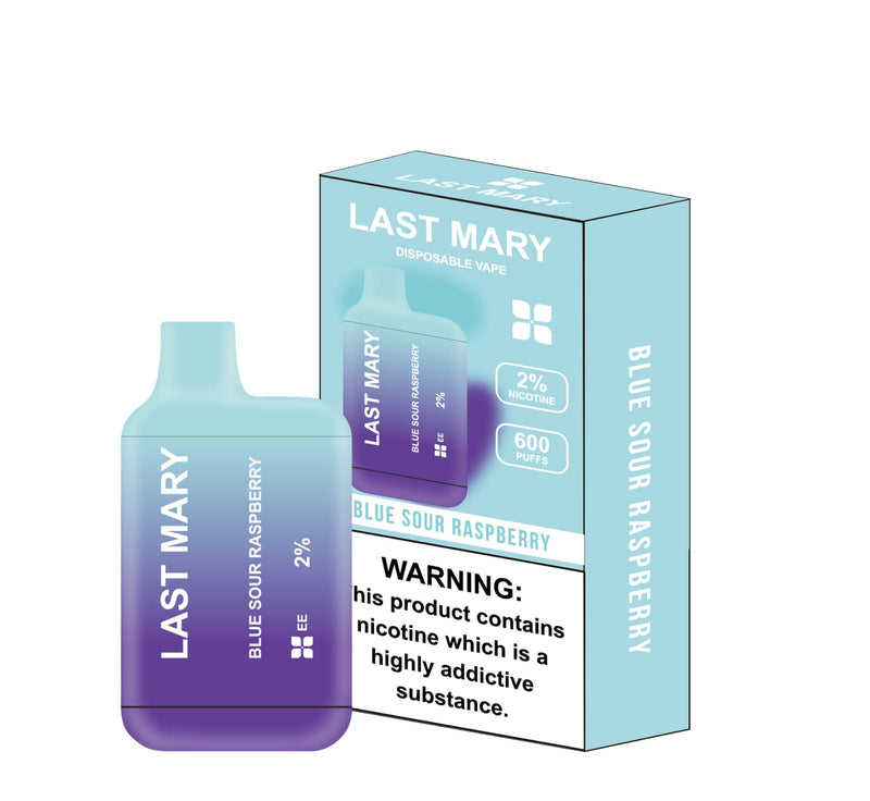 Last Mary 600 Puffs Disposable Vape Kit (Buy 3 Get 1 Free)