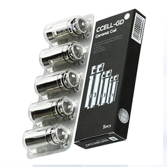 VAPORESSO cCELL GD SS CERAMIC COILS 0.5ohm 0.6ohm COILS HEAD