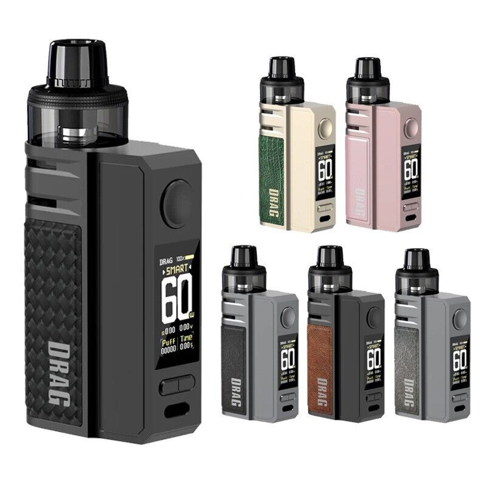 VooPoo Drag E60 Vape Kit Vape Pen E Cigarette Ecig Vape Mod