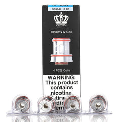 Uwell Crown 4 (IV) - 0.2Ω, 0.4Ω, 0.23Ω & 0.25Ω Mesh Replacement Coils