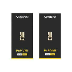 VooPoo PnP-VM5 0.20Ω Or PnP-VM6 Mesh 0.15Ω Replacement Coils