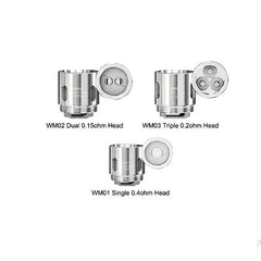 Wismec Genome Gen 3 WM01, WM02, WM03, WM-M & WM-RBA Replacement Coil