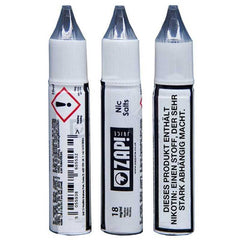 ZAP 10ml Non Flavoured Nic Salt 18mg 100% VG Based