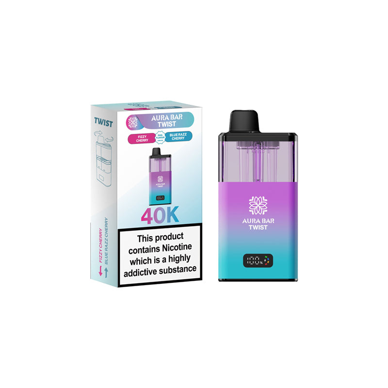 Aura-Bar-Twist-40K-Pod-Vape-Kit-Fizzy-Cherry-Blue-Razz-Cherry