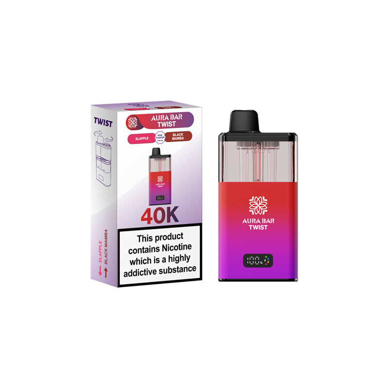 Aura-Bar-Twist-40K-Pod-Vape-Kit-Slapple-Black-Mamba