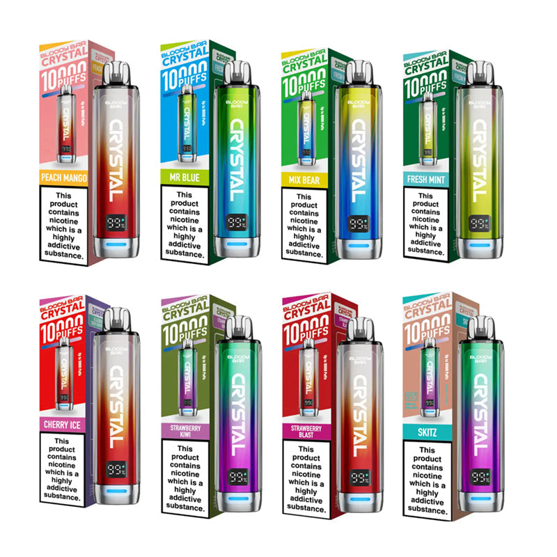 Bloody Bar Crystal 10K 20mg Prefilled Pod Vape Kit