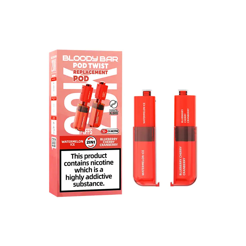 Bloody Bar Ultra Twist 20K Replaceable Prefilled Pod