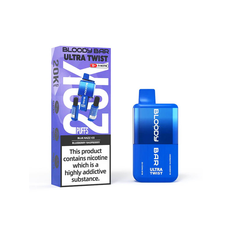 Bloody Bar Ultra Twist 20K 20mg Replaceable Prefilled Pod Vape Kit