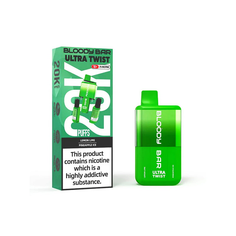 Bloody Bar Ultra Twist 20K 20mg Replaceable Prefilled Pod Vape Kit