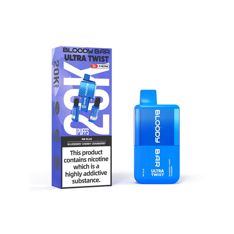 Bloody Bar Ultra Twist 20K 20mg Replaceable Prefilled Pod Vape Kit