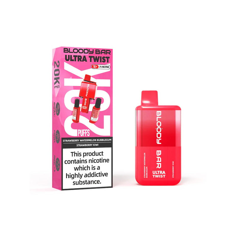 Bloody Bar Ultra Twist 20K 20mg Replaceable Prefilled Pod Vape Kit