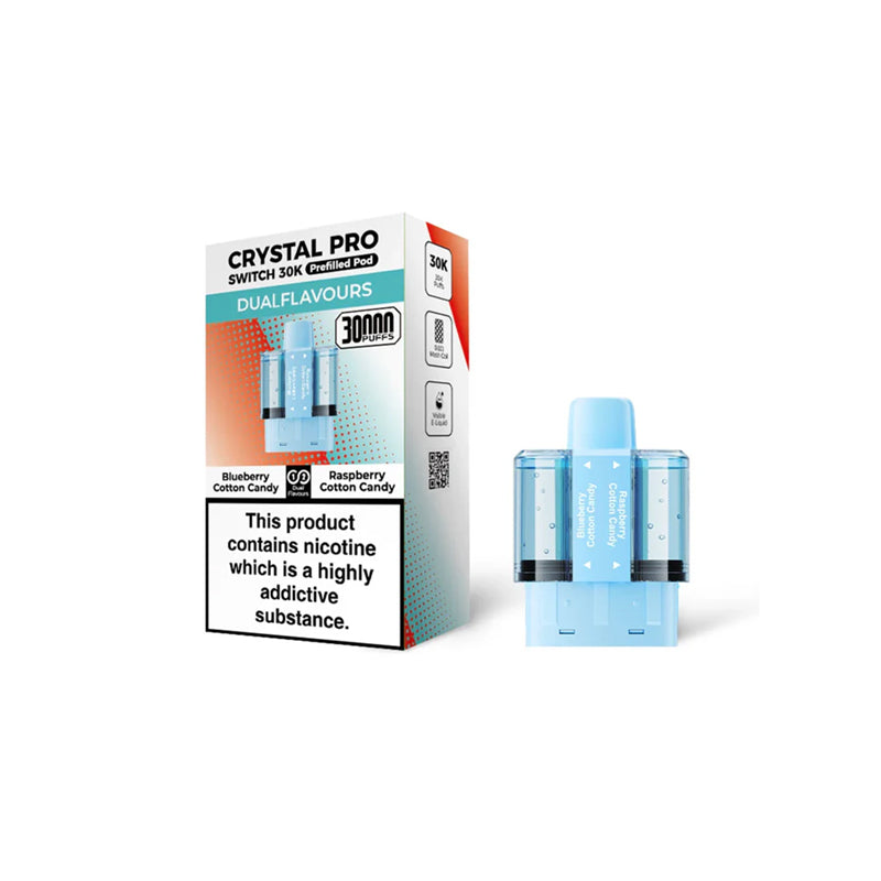Crystal Pro Switch 30K 20mg Prefilled Replacement Pods