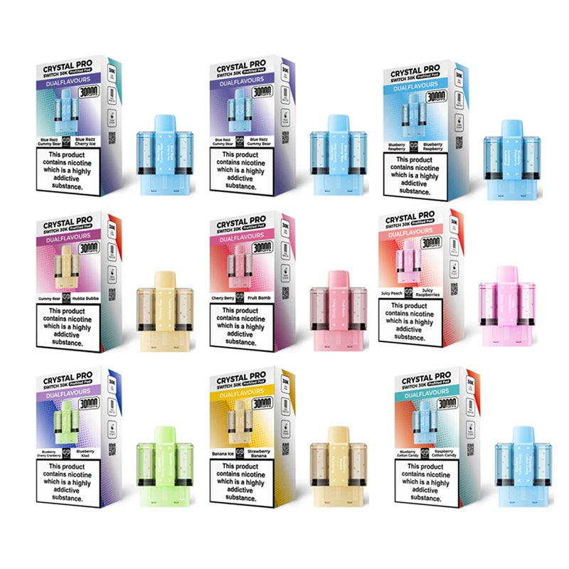 Crystal Pro Switch 30K 20mg Prefilled Replacement Pods
