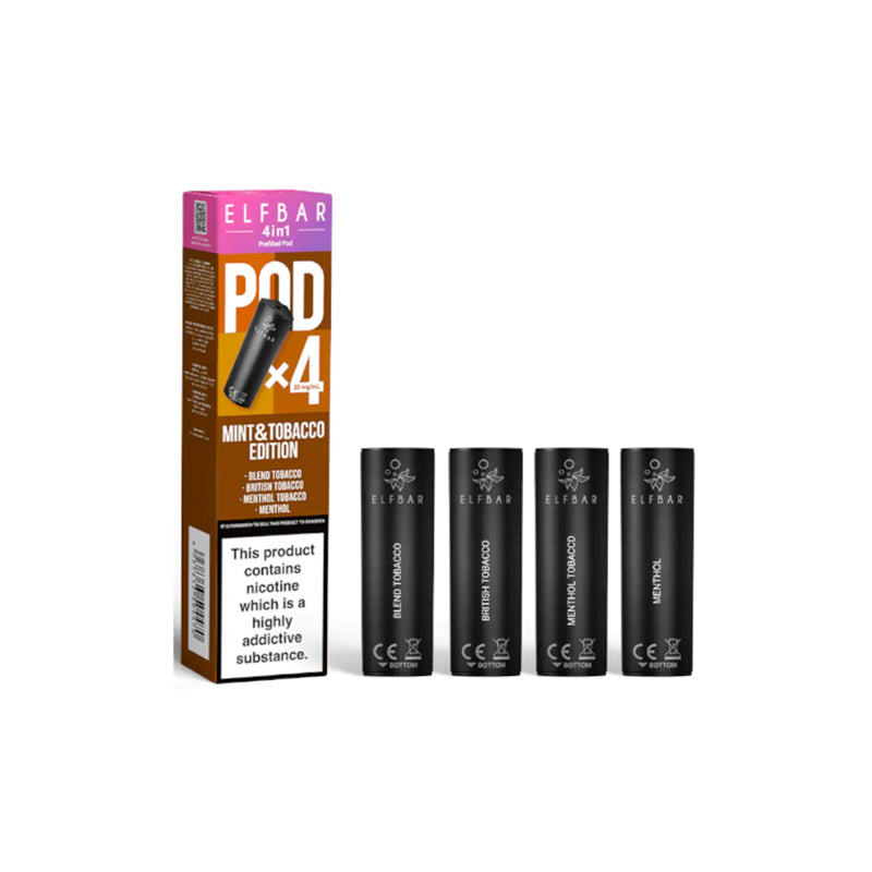 Elf Bar 4 in 1 Prefilled Replacement Pods