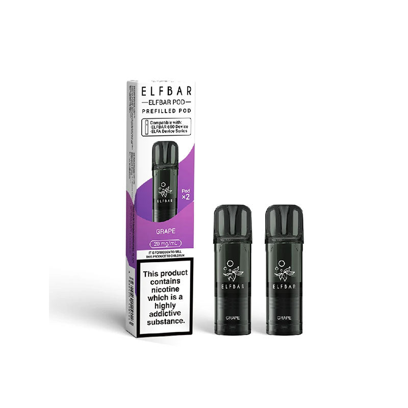 Elf Bar 600 Prefilled Replacement Pods