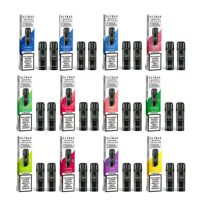 Elf Bar 600 Prefilled Replacement Pods