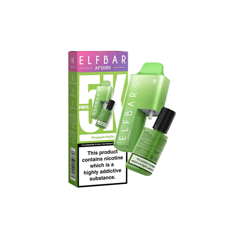 Shop Elf Bar AF5000 Disposable Vape Kit | Buy 4 for £9.99