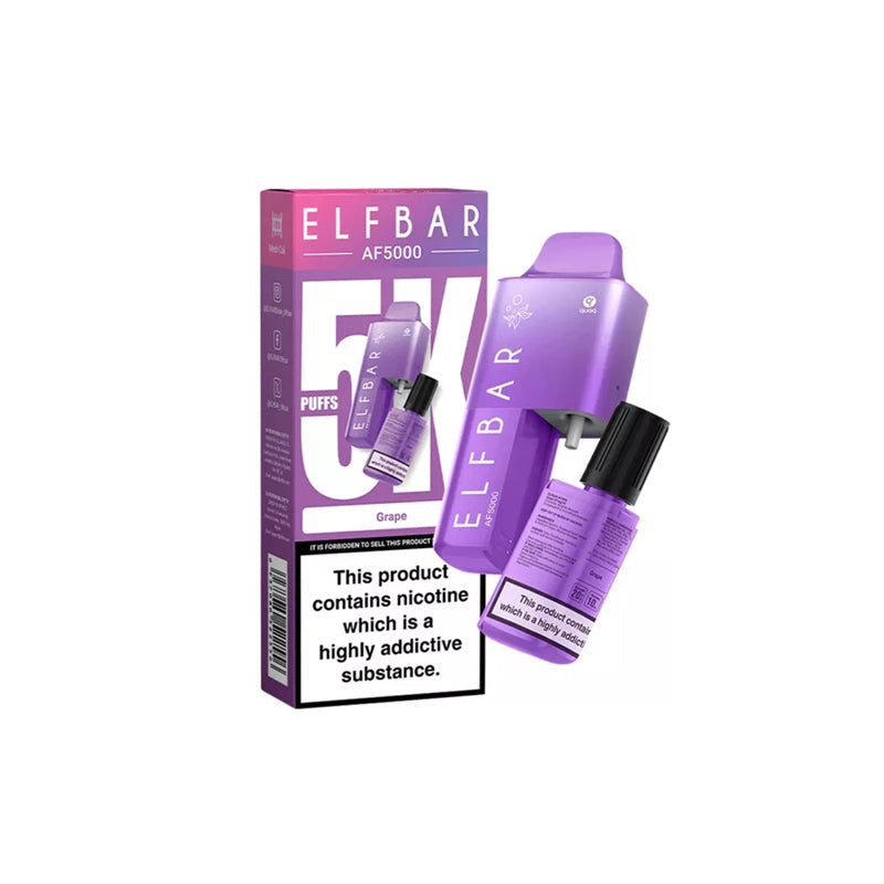 Shop Elf Bar AF5000 Disposable Vape Kit | Buy 4 for £9.99