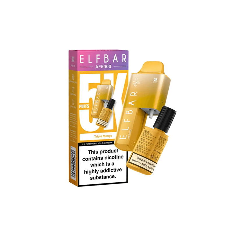 Shop Elf Bar AF5000 Disposable Vape Kit | Buy 4 for £9.99