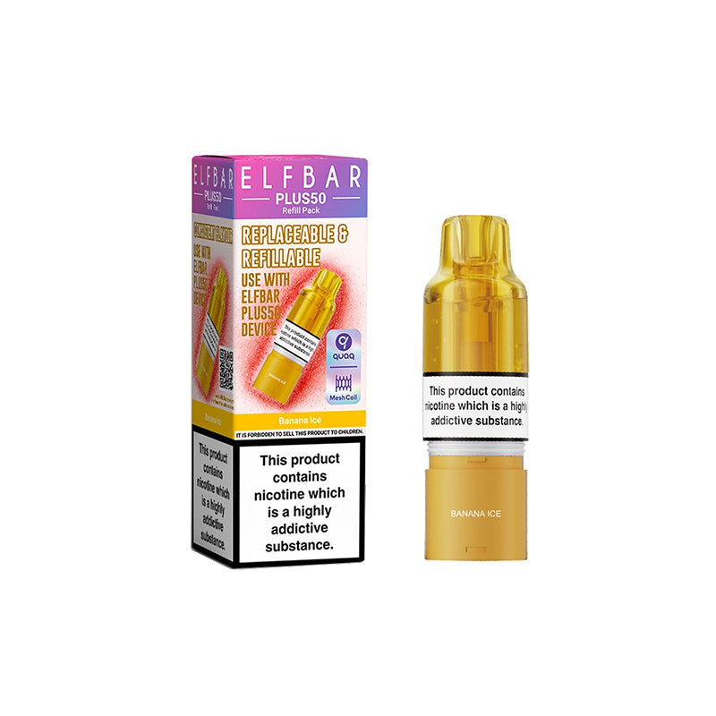 Elf Bar Plus 50 Prefilled Replacement Pods