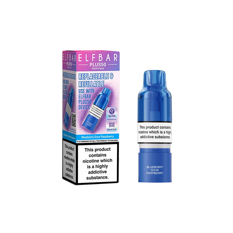 Elf Bar Plus 50 Prefilled Replacement Pods