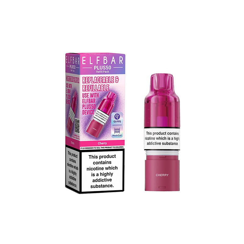 Elf Bar Plus 50 Prefilled Replacement Pods