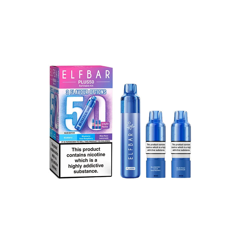 Elf Bar Plus 50 20mg Prefilled Pod Vape Kit