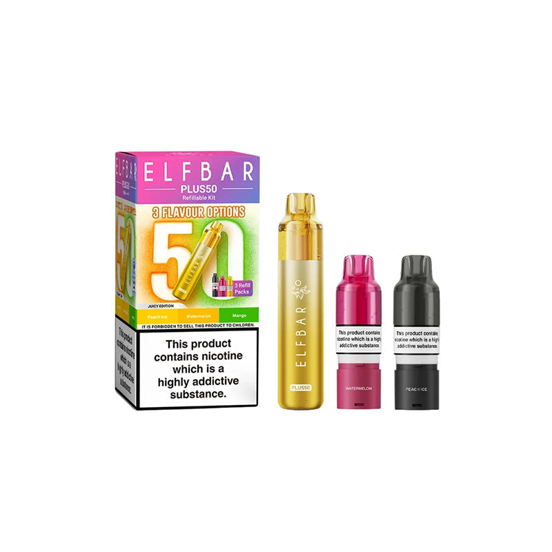 Elf Bar Plus 50 20mg Prefilled Pod Vape Kit