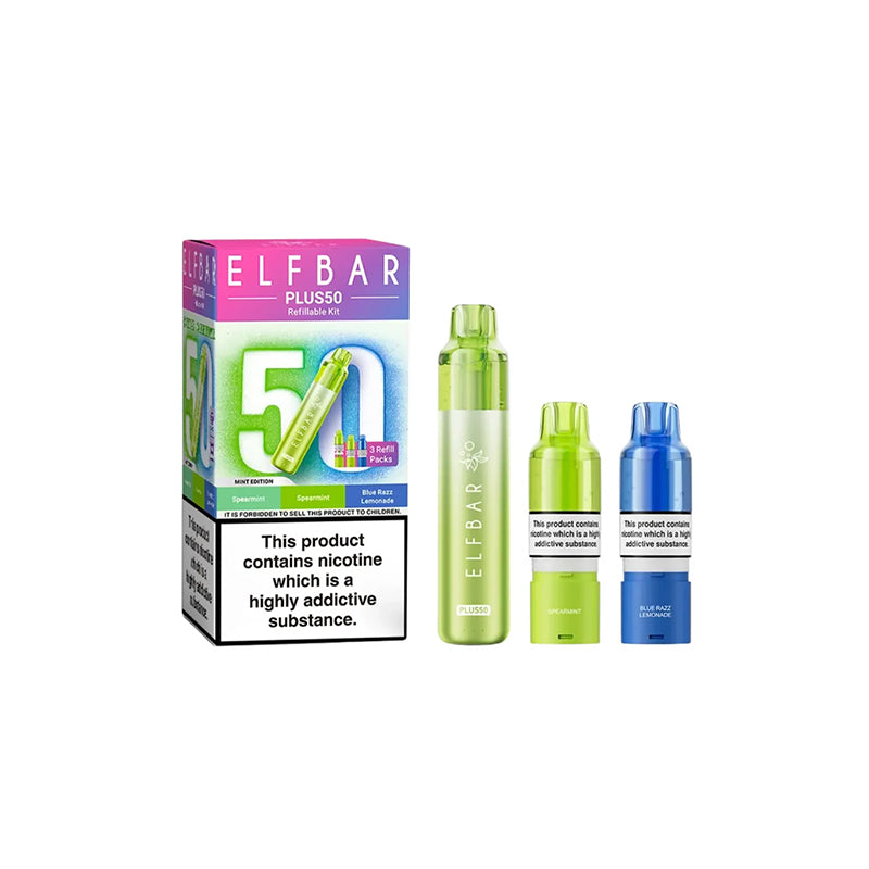 Elf Bar Plus 50 20mg Prefilled Pod Vape Kit