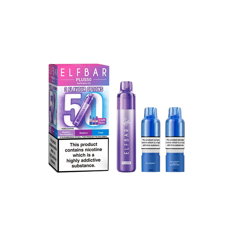 Elf Bar Plus 50 20mg Prefilled Pod Vape Kit