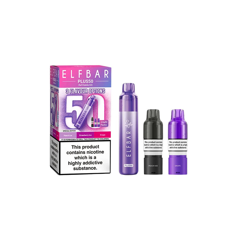Elf Bar Plus 50 20mg Prefilled Pod Vape Kit