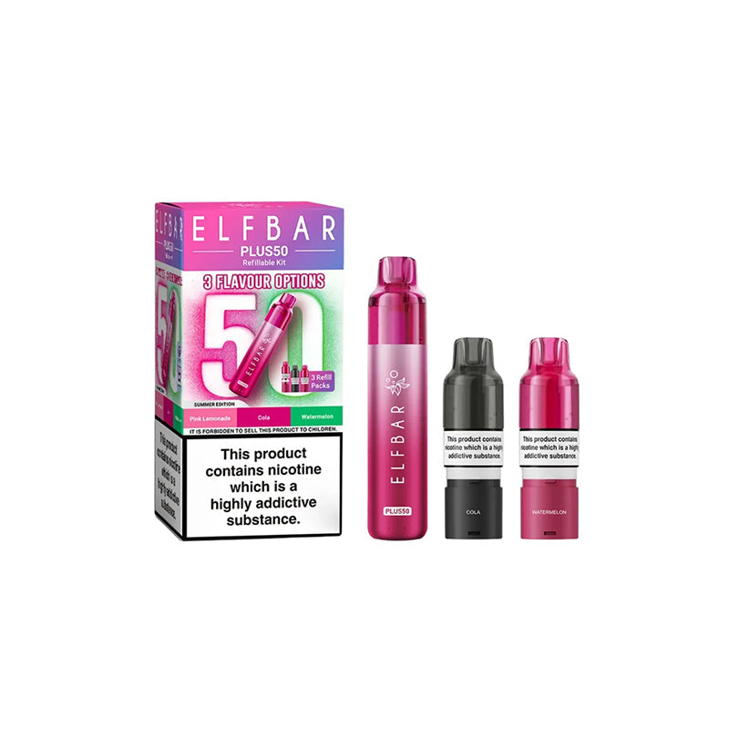 Elf Bar Plus 50 20mg Prefilled Pod Vape Kit