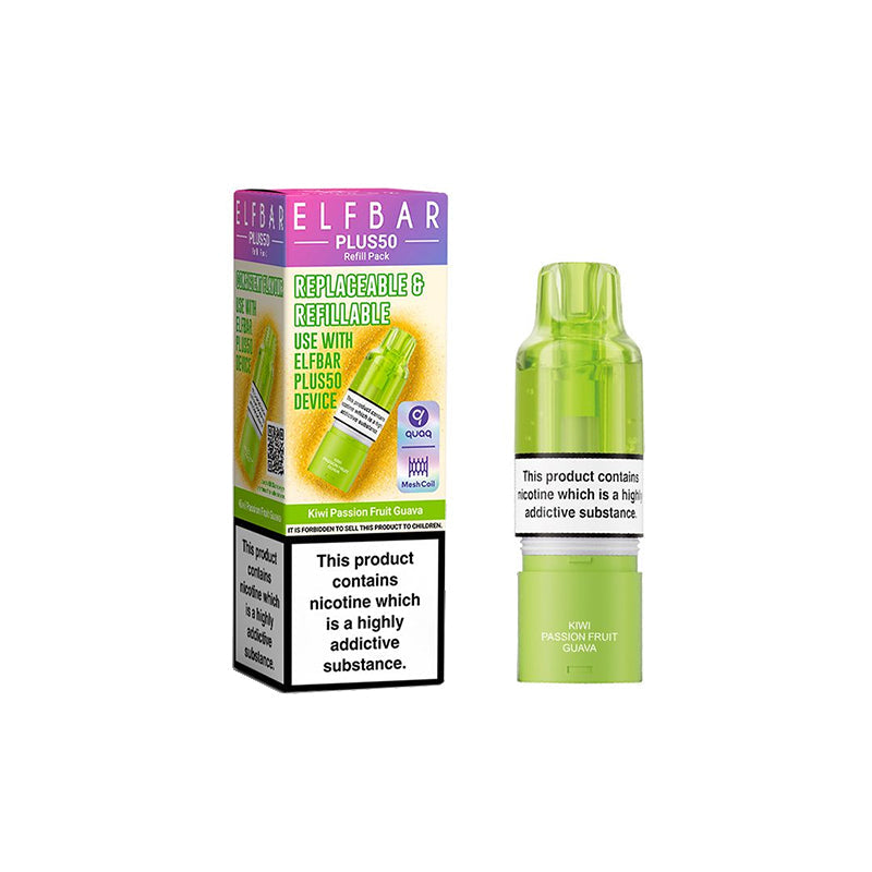 Elf Bar Plus 50 Prefilled Replacement Pods