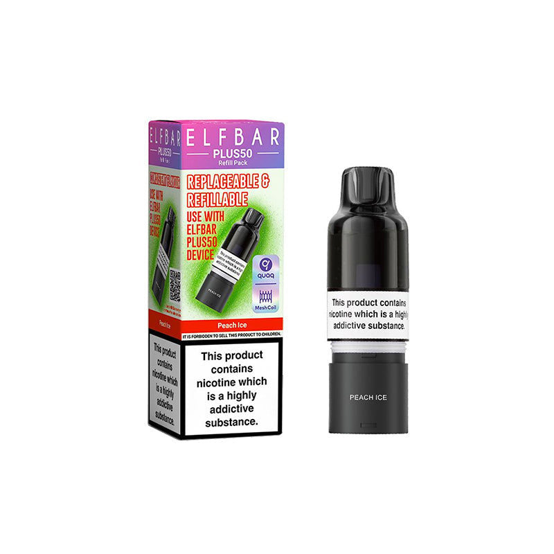 Elf Bar Plus 50 Prefilled Replacement Pods