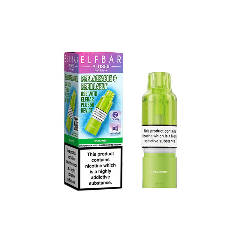 Elf Bar Plus 50 Prefilled Replacement Pods