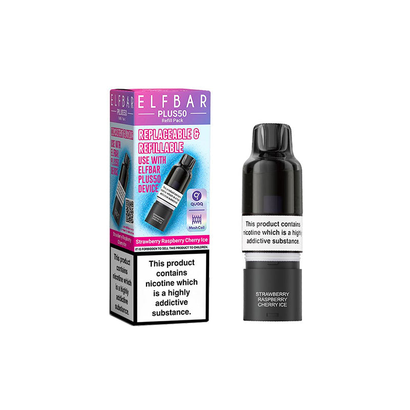 Elf Bar Plus 50 Prefilled Replacement Pods