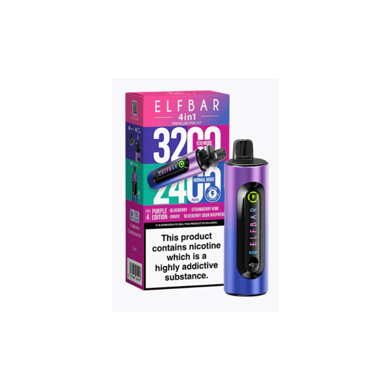 Elfbar-4-In-1-Prefilled-Pod-Kit-Purple-Edition