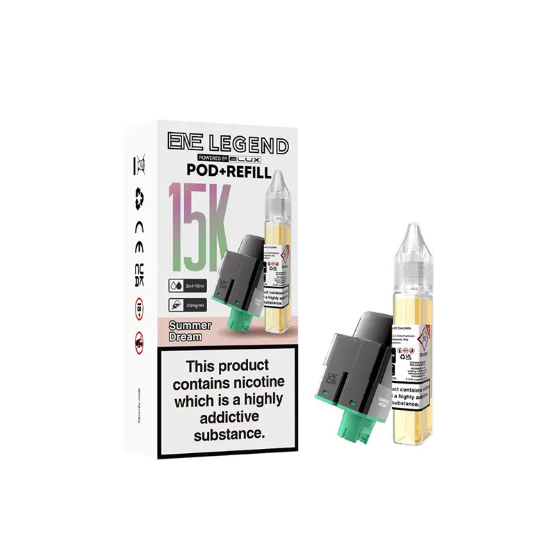 Ene Legend Elux 15K Prefilled Replacement Pods