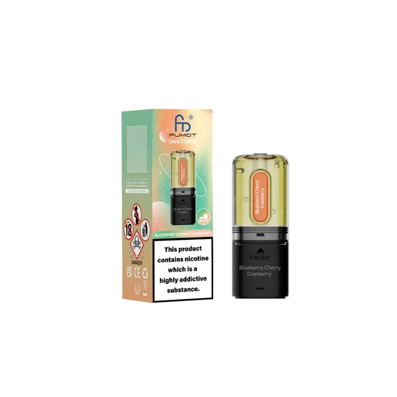 Fumot-Ultra-T32000-Prefileed-Pods-Blueberry-Cherry-Cranberry
