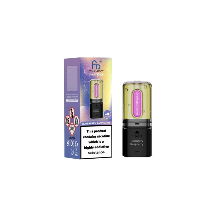 Fumot-Ultra-T32000-Prefileed-Pods-Blueberry-Raspberry