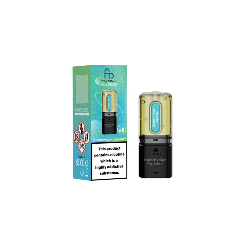Fumot-Ultra-T32000-Prefileed-Pods-Blueberry-Sour-Raspberry