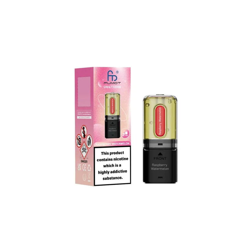 Fumot-Ultra-T32000-Prefileed-Pods-Raspberry-Watermelon