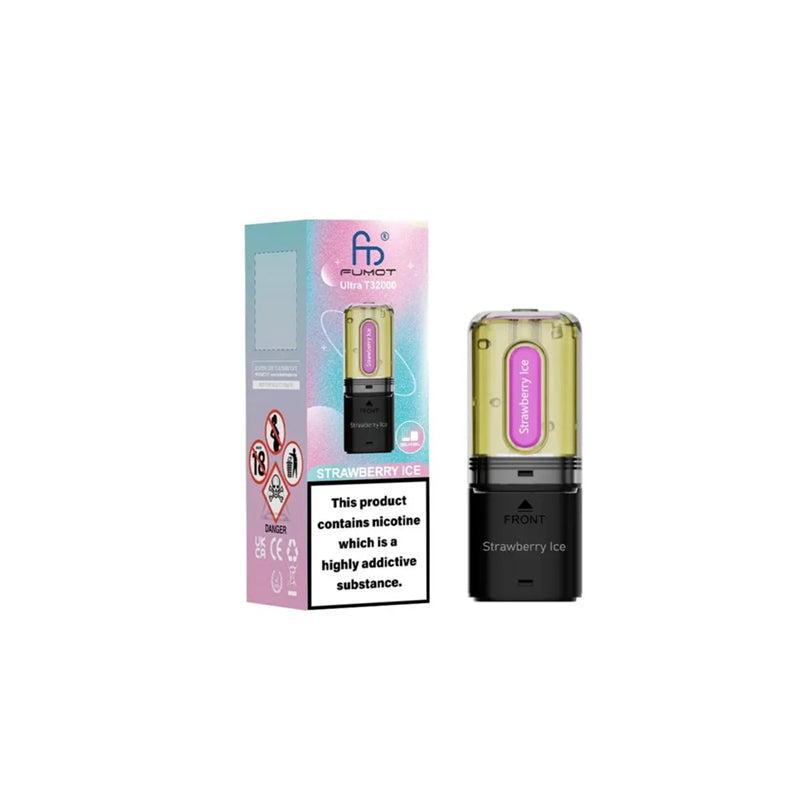 Fumot-Ultra-T32000-Prefileed-Pods-Strawberry-Ice