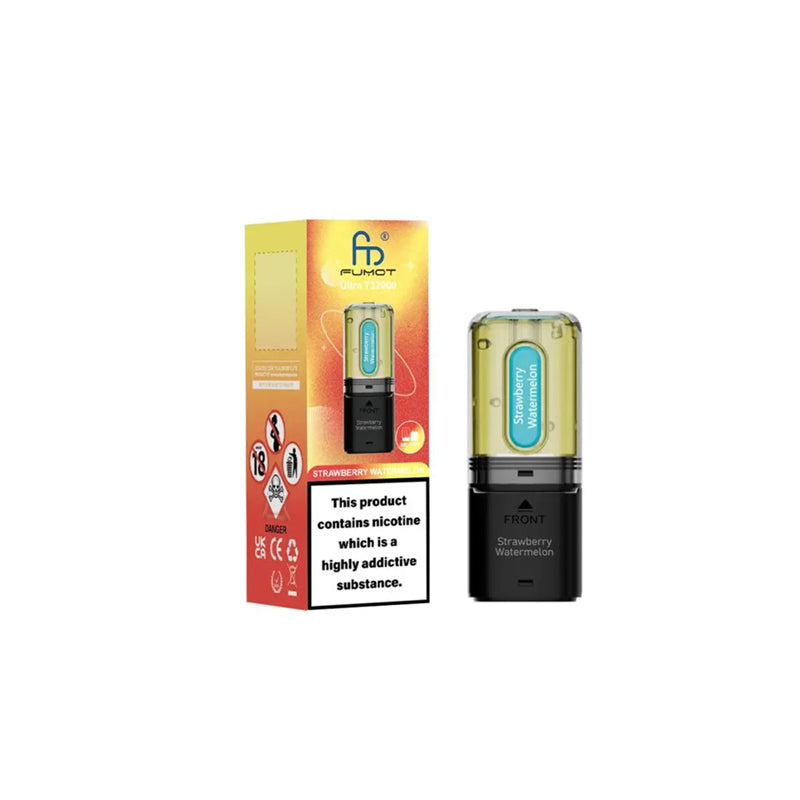 Fumot-Ultra-T32000-Prefileed-Pods-Strawberry-Watermelon