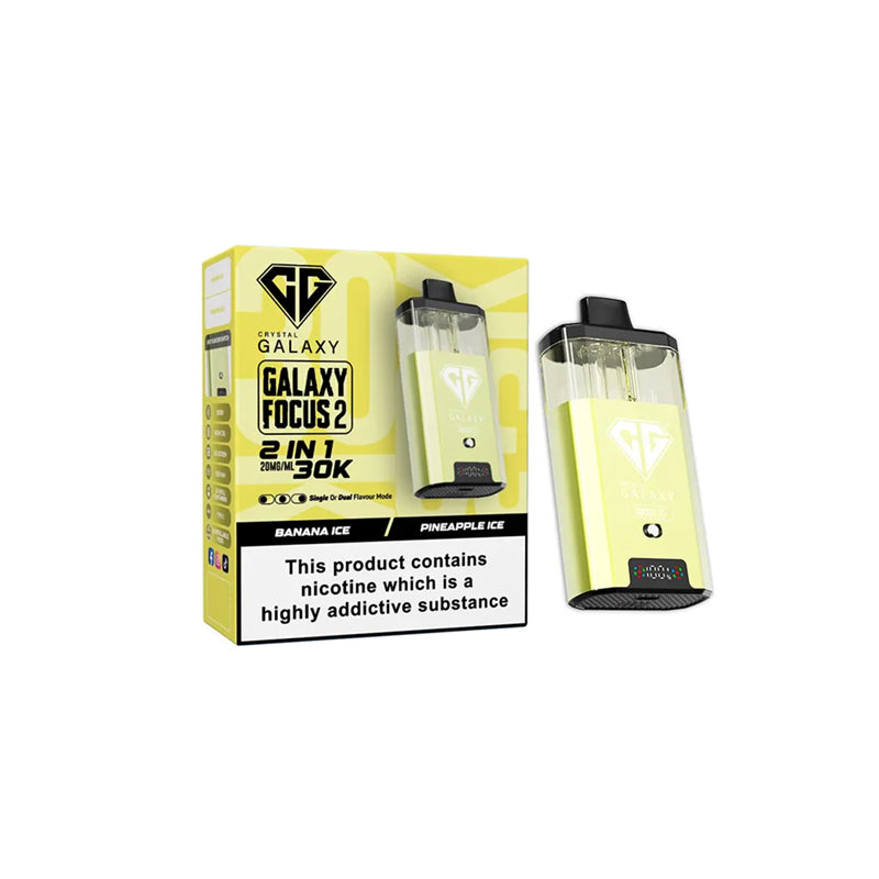 Crystal Galaxy Focus 2 30K 20mg Replaceable Prefilled Pod Vape Kit