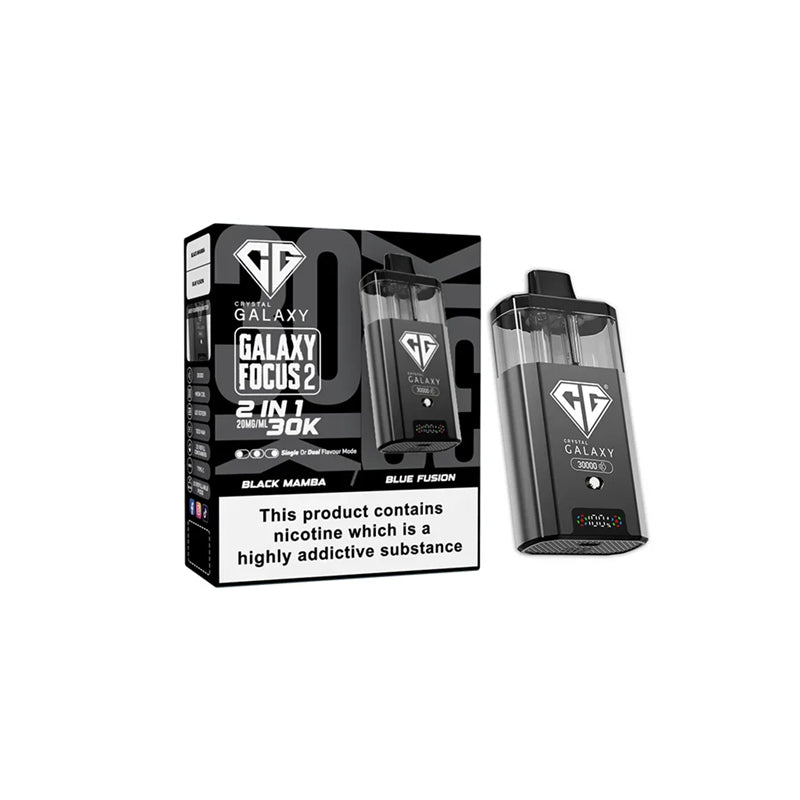 Crystal Galaxy Focus 2 30K 20mg Replaceable Prefilled Pod Vape Kit