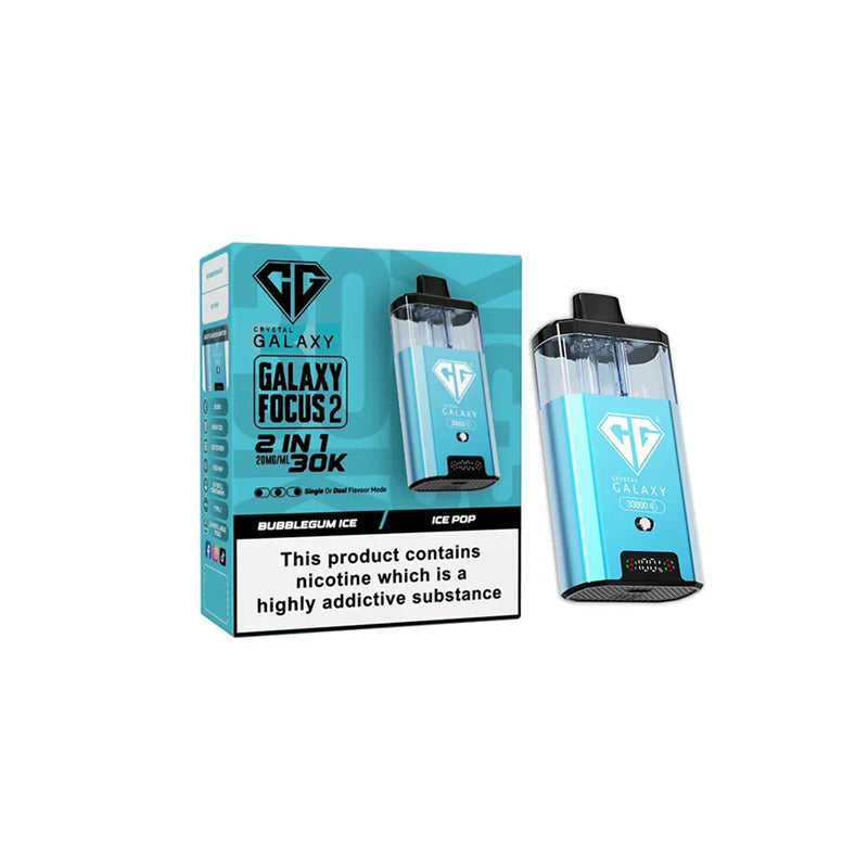 Crystal Galaxy Focus 2 30K 20mg Replaceable Prefilled Pod Vape Kit