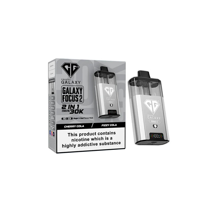 Crystal Galaxy Focus 2 30K 20mg Replaceable Prefilled Pod Vape Kit