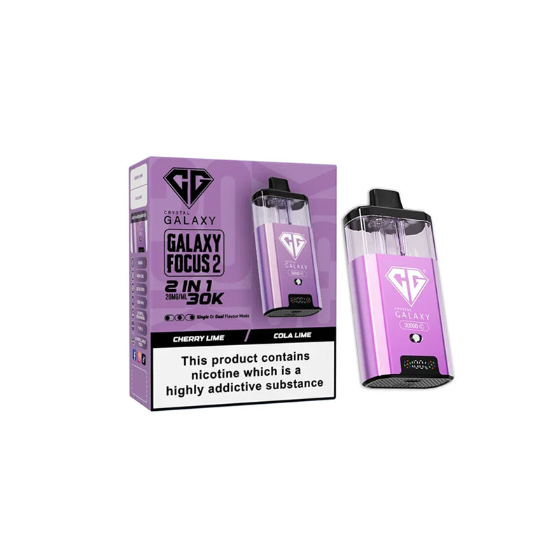 Crystal Galaxy Focus 2 30K 20mg Replaceable Prefilled Pod Vape Kit